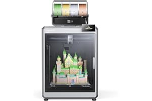 Creality K2 Plus Combo Impresora 3D Multicolor 4 a 16 Colores, Dual AI Cámara, Sincronización RFID, 600mm/s de Alta Velocidad Grande 350x350x350mm