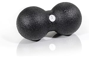 High Pulse Bolas de Masaje Lacrosse con Poster Explicativo – Pelotas dobles para masaje y regeneracion muscular en cuello y espalda