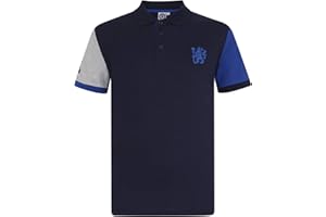 Chelsea FC - Polo Oficial para Hombre - con el Escudo del Club