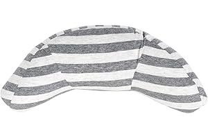 Colexy Kids Car Seat Pillow Car Seat Belt Cushion Child Neck Support Baby Car Travel Pillow Protector Headrest Toddler Neck Shoulder Pad Boys Girls Travelling Sleeping Pillow for Car Seat(Grey)