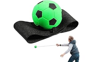 Virtcooy Rebound Ball | Rubber Wrist Rebound Ball on Elastic String, Adjustable Length | Outdoor Sports Wrist Balls for Children Adults Wrist Exercise Play