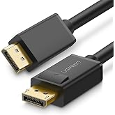 Ugreen 4K 60Hz Displayport to Displayport Kablo, 2 Metre, Siyah