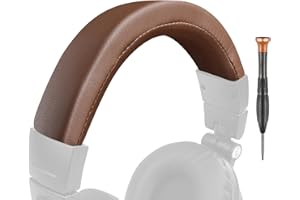 SOULWIT ochronny Osłona do Audio Technica ATH M50,M50X,M50XWH,M50XBT,M50XBT2,M50S/LE słuchawki pałąk opaski opaska na głowę,Łatwa instalacja DIY