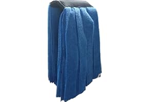 DETERCENTER 6 pezzi Mop Microfibra gr.260 per pinza mocio lavapavimenti Professionale ideale per la pulizia di tutti i pavimenti.