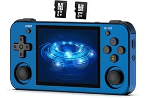 ANBERNIC RG353M Consoles de Jeux Portables, Aluminum Alloy CNC Process Dual OS Android 11 + Linux System Support 5G WiFi 4.2 Bluetooth Built-in 64G SD Card 4452 Jeux