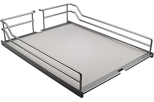 Gedotec hanging basket for Kesseböhmer tall cupboard Dispensa | hanging shelf for 40 cm wide pharmacy cupboard | 350 x 467 x 110 mm | 1 piece - shelf for pharmacy pull-out kitchen - basket pull-out