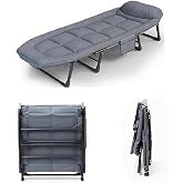 Organized Home Outdoor Stable Eight-Legged Folding Portable Leisure Recliner with Mattress Office Single Recliner Office Work
