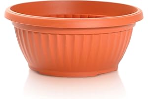 PROSPERPLAST Maceta TERRA 6L., dimensiones (mm) 300x300x130, color Terracota
