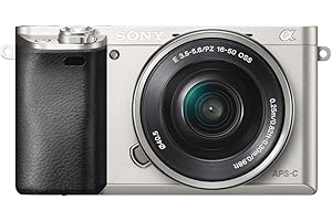 Sony Alpha 6000 Systemkamera (24 Megapixel, 7,5 cm (3 Zoll) LCD-Display, Exmor APS-C Sensor, Full-HD, High Speed Hybrid AF) i
