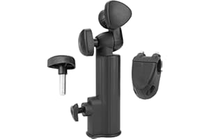 Broco Portaombrelli Trolley Golf, Golf Push Trolley Portaombrelli Supporto in plastica Pull Bike Cart Nero Universale