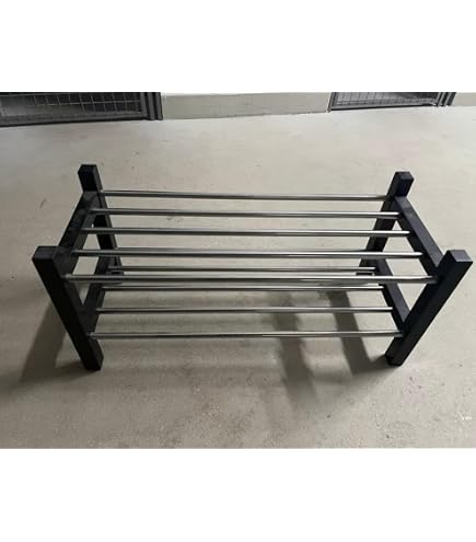 Scarpiera IKEA TJUSIG – Bianca, 79x32x37 Cm, In Legno Massello – Impilabile