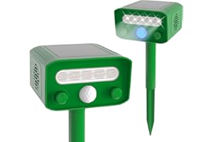 MAGESH Cat Repellent for Gardens uk 2025 Upgraded Strengthen with Fox Repellent for Gardens uk Cat Deterrent Dog Repellent Outdoor