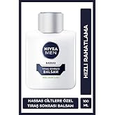 Nivea MEN Erkek Tıraş Sonrası Balsam 100ml, Hassas Ciltlere &Ouml;zel Hızlı Rahatlatma, Konforlu Tıraş Deneyimi