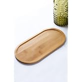 Bev Kitchen B&ouml;lmesiz Bambu Yağdanlık Altlığı &amp; Sunumluk ahşap