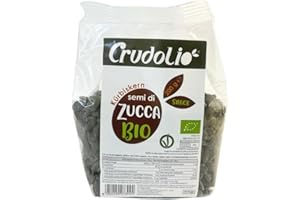 Crudolio, Semi di Zucca BIO, Ideale Per le Insalate, 200 g