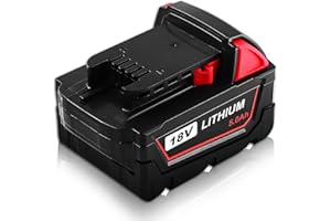 FUNBATT M18 18V 5000mAh Batteria FUNMALL Li-ion Batteria per Milwaukee M18 M18B 48-11-1850 48-11-1852 48-11-1820 48-11-1860 48-11-1828 48-11-10