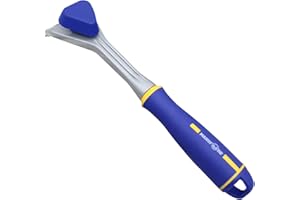 MANUFORE 2,5 Pouce Grattoir de Peinture, Grattoir Universel avec Lame en Carbure à Double Tranchants, Grattoir Professionnel pour Enlever la Peinture, la Colle et le Coulis sur Bois, Mur,etc