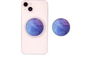 Kireida® Handy-Ring-Griffhalter, Premium-Halterung, 360°-Drehung, Sicherer Halt, Täglicher Komfort für Smartphones und Tablets, Klappbar und Versenkbar (Nebula Blue)