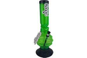 CHONGZ 30cm "Marz" Ice Twist Bouncer Bong (CH016) (Green)