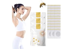 WUKESIFY Bee Venom Shaping Patches, 30pcs Bee Venom Lymphatic Drainage Patch, Bee Venom Lymphatic Drainage Patches for Women & Men (30pcs)
