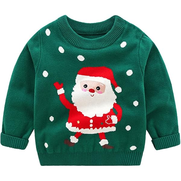 Pull Moche De Noël Pailleté Pour Enfant - Renne - Taille Au Choix