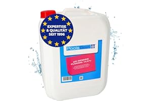 PoolsBest pH Senker flüssig 11 kg I pH-Minus mit 14,9% Schwefelsäure zur optimalen pH-Wert Regulierung für Pools I pH-Wert Senker Pool flüssig zur Verwendung mit Pool Dosieranlage I pH senken Pool