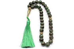 BESOT Asbih 33 10 mm – Perles de prière islamique, Tasbeeh, Sibha, Mala musulmane, Masbaha, Misbaha, Tesbih, Tespih, Dhikr, perles de zikr, perles anti-soucis, bracelet à pampilles arabes