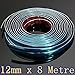 Produktbild '12 mm x 8 m (316) Auto Chrom-Stil Wandtattoo FORMTEIL