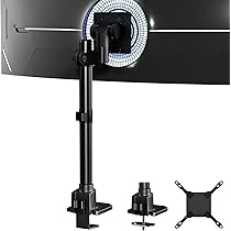 Supporto Monitor Per 4 Schermi Fino A 27'' - Braccio Ergonomico Regolabile | Con Morsetto E VESA 75/100 Mm - Foto 2