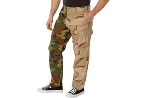 Rothco Two-Tone Camo BDU Pants Military Cargo Pants