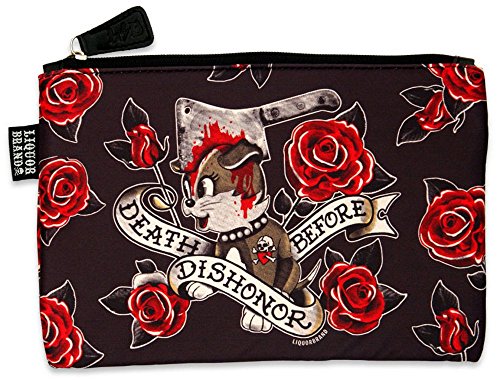 Liquor Brand Make Up Bag – Doggy (Multi-Coloured)
