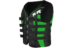 PI-PE Schwimmweste für Wassersport - größenverstellbar ideal für Männer Frauen und Kinder