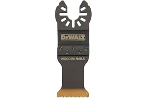 DEWALT DT20707-QZ accessori per utensile multifuzione - lama in titanio lunga durata per tagli ad affondamento - larghezza 31mm lunghezza 43mm - per tagli su metalli ferrosi e lamiera