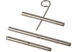 KnitPro Knit PRO Seilverbinder-Set 2 x 35 mm, 1 x 50 mm INKL. Schlüssel Connettore per Cavo, Viola, Argento, 5x5x1 cm