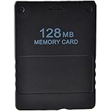 Gamer Gear 128MB High Speed Memory Card for Sony Playstation 2 PS2 Black