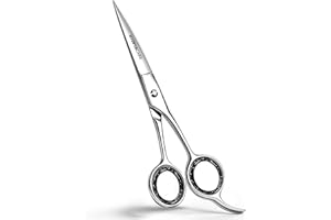 Utopia Care Professional Hair Cutting Scissors 6.5 Inch – Premium Stainless Steel Shears with Smooth Blade, Sharp Blades for Salon and Home Use – Silver