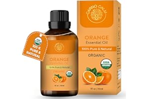 ‎CARNO CALM Carno Calm Ätherisches Bio Süßorangenöl 30ml | 100% Reines Natürliches Ätherisches Öl Orange für Diffusor, Aromatherapie, Raumduft, Seifen- & Kerzenherstellung | 1 fl oz