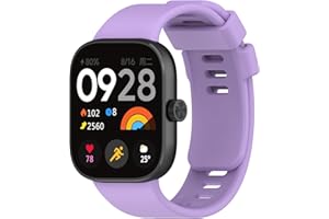 Wownadu Bracelets Compatible avec Xiaomi Redmi Watch 4 / Redmi Watch 5, Compatible pour Xiaomi Smart Band 8 pro /9 Pro Bracelet Femme Hommes Silicone Rechange Strap