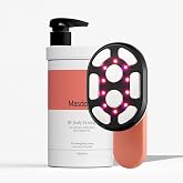 MASDERM - 2 in 1 Professional Body Radiofrequency, Radiofrequency Device with Firming Body Cream 1L, Anti-Cellulite and Flacc