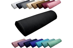 Vivezen - Drap Housse de Protection en éponge pour Coussin Demi-Rond 66 cm x 22 cm x 12 cm de Table de Massage - Plusieurs Coloris