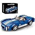 JUCYJULY Technology Sports Car Building Kit for Shelby Cobra S, 312 Racing Model Building Blocks Sets, MOC Super Car Vehicle Construction Toys Gifts for Kids Adults