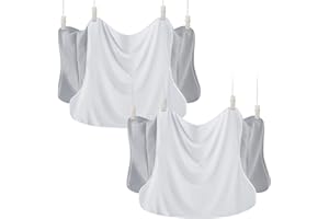 DONAMA 2er Set Bequemer und atmungsaktiver Kissenbezug für das Nackenstützkissen JK79 (Nur für 63x38x14CM)