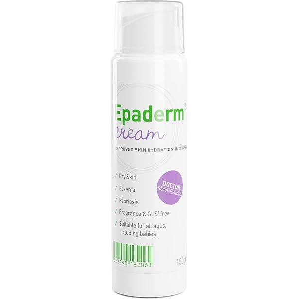 Epaderm Cream 50g Pump Moisturises Dry Skin Eczema Psoriasis
