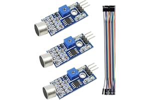 Aihasd 3PCS Alta sensibilità del Suono del Microfono del sensore di rilevamento del modulo per AVR PIC