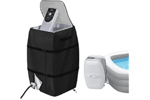 TUPUMO Lazy Spa Hot Tub Cover - Waterproof, Dustproof Oxford Cloth (16.9×14.9×21.2inch)