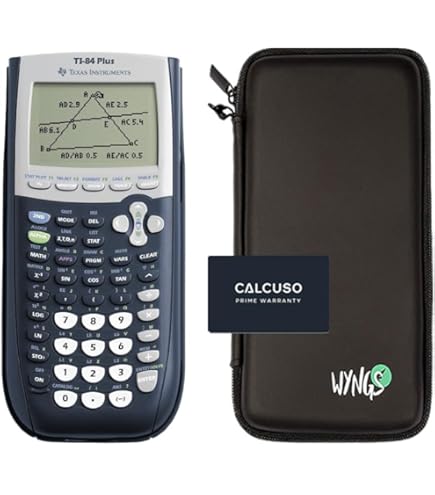 Texas Instruments TI-84 PLUS CE Graphing Calculator, Black