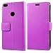 Produktbild HUAWEI P8 Lite (2017) Brieftasche Hülle, Aomo HUAWEI P8 Lite (2017) Hülle [Brieftasche Hülle] [Kickstand Feature] [Kartenhalter] PU Leder Schutzhülle für HUAWEI P8 Lite 2017 (5,2 Zoll) -Lila