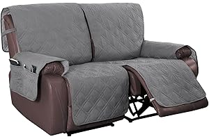 AQIGR Fodere per Sedia Reclinabile 2/3 Posti con Braccioli Copridivano Impermeabile per Poltrona Relax Elettrica Reversibile Copri Divano Antiscivolo Antimacchia Antigraffio Salvadivano ( Color : #2 , Size