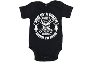 IMAGE IS EVERYTHING Image Vêtements bébé, Son of a Biker Daddy's Original Born to Ride, Body Bébé
