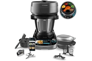 Cecotec Robot da Cucina Multifunzione con Dispensatore di Alimenti Mambo CooKing Victory. 1700 W, 45 Funzioni, Migliaia di Ricette Guidate, Brocca Victory da 5L, Acc: Vaporiera o Cestello per Bollire